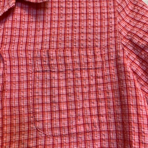NAPA valley red pattern shirt size medium - Picture 2 of 4